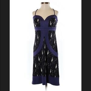 Prairie NY silk feather cocktail party dress, size xs